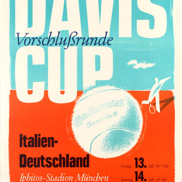 Davis Cup Tennis 1951 Italy Germany