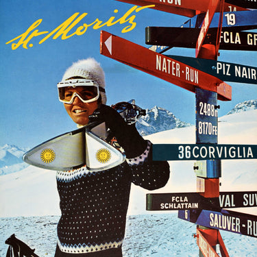 St Moritz Ski Switzerland Skiing