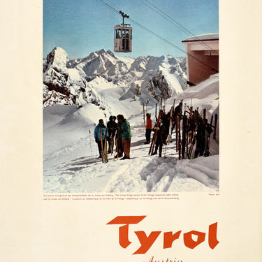 Tyrol Austria Ski Lift
