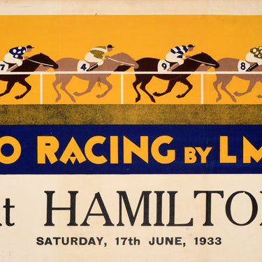 Hamilton Horse Racing LMS Railway