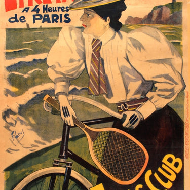 Etretat Tennis Cycling Belle Epoque