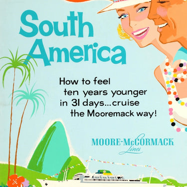 South America Argentina Brazil Moore McCormack Cruise