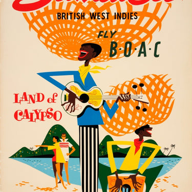 Jamaica British West Indies Fly BOAC