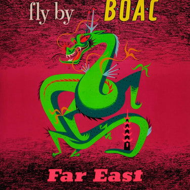 Fly BOAC Far East Dragon