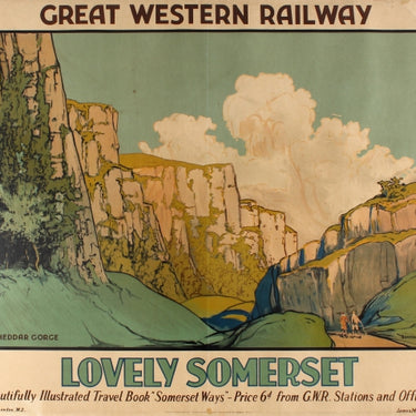 Lovely Somerset Cheddar Gorge GWR