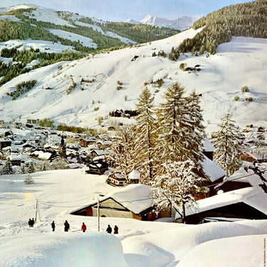 Megeve France Ski Resort Winter