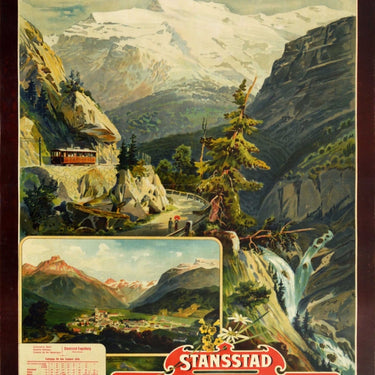 Stansstad Engelberg Railway Switzerland