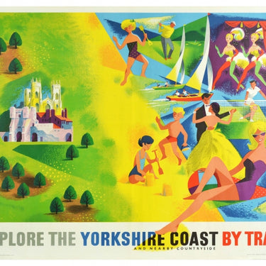 Yorkshire Coast By Train British Railways Lander