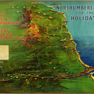 Northumberland Holidays NER Railway Frank Mason