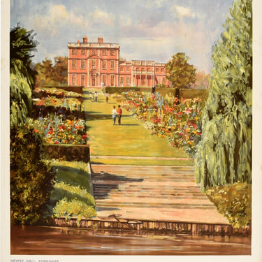 England Stately Homes Newby Hall Yorkshire British Railways