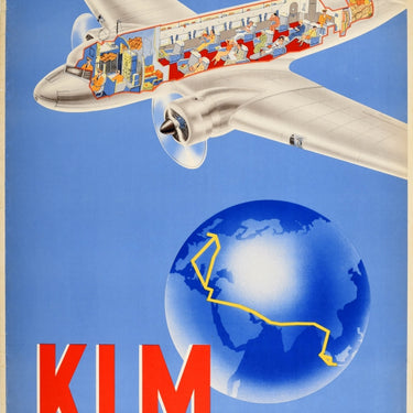 KLM Air Lines Douglas DC-3 Amsterdam Batavia