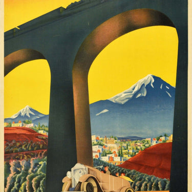 Soviet Armenia Intourist USSR Art Deco