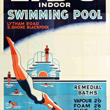 Lido Art Deco Remedial Baths Blackpool