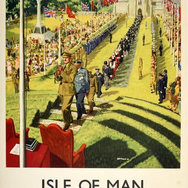 Isle Of Man British Railways Tynwald Hill