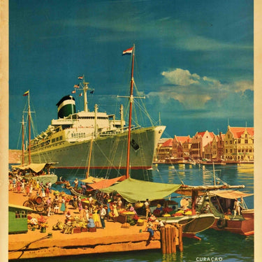 Grace Line Curacao Caribbean South America Cruises