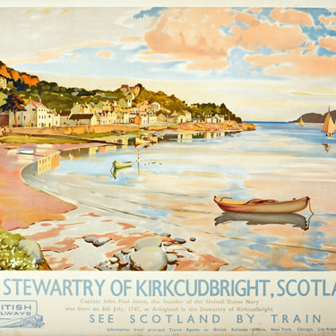 Stewartry Of Kirkcudbright Scotland British Railways