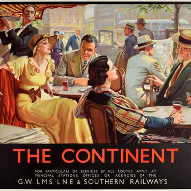 The Continent LMS Southern Railways Art Deco