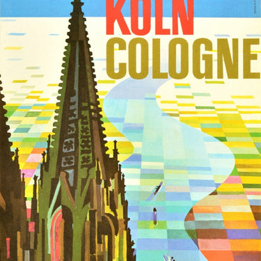 Koln Cologne Cathedral Midcentury Modern Germany (Small)