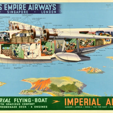 Qantas Empire Airways Imperial Airways Flying Boat