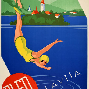 Bled Yugoslavia Jugoslavia Lake Island