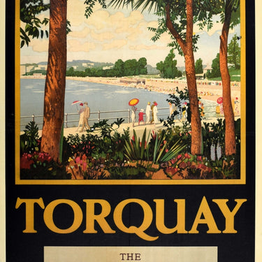 Torquay Great Western Railway English Riviera Art Deco