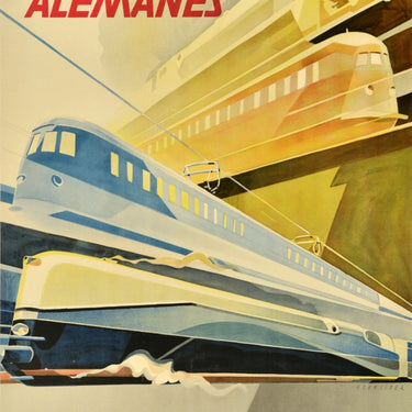 German Railways Los Ferrocarriles Alemanes