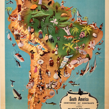 South America Continent Of Contrasts Pan Am