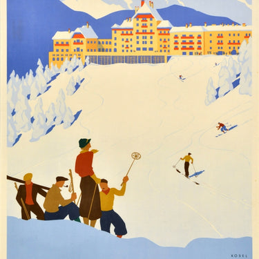 Sudbahnhotel Semmering Skiing Art Deco