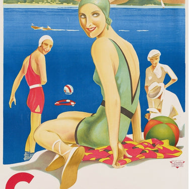 Lake Como Art Deco Bathers