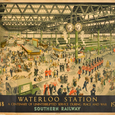 Waterloo Station Southern Railway