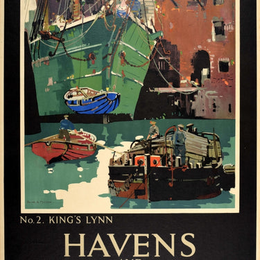 Kings Lynn Norfolk LNER Havens And Harbours