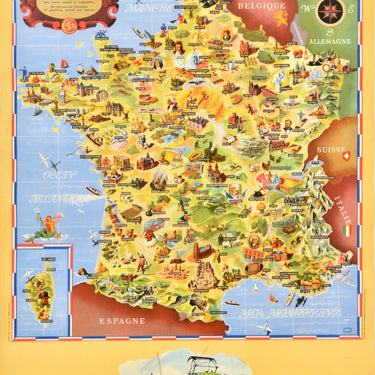 France Map SNCF National French Railway