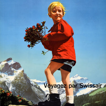 Gstaad Swissair Switzerland Franz Villiger