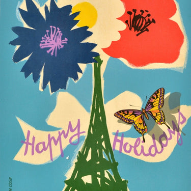 France Happy Holidays SNCF Eiffel Tower