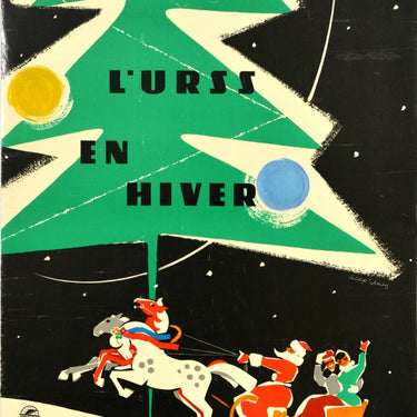 Visit The USSR In Winter Hiver Christmas Intourist