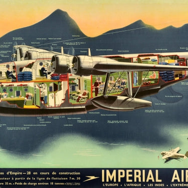 Imperial Airways Hydravion Empire Flying Boat