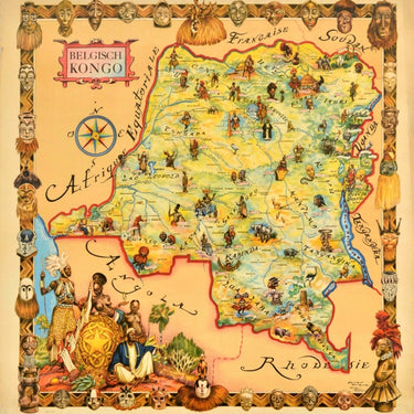 Belgian Congo Africa Thiriar Margraff