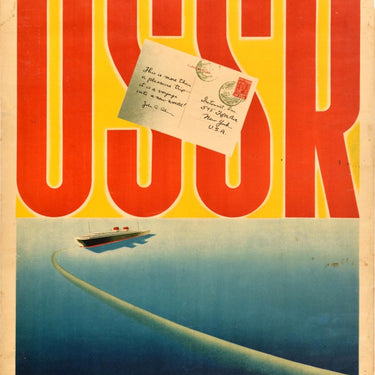 USSR Voyage Into A New World Intourist