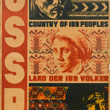 USSR Country Of 189 Peoples Intourist