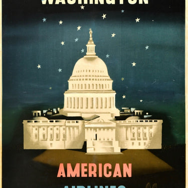 Washington American Airlines McKnight Kauffer