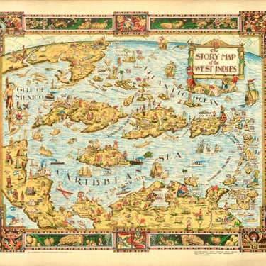 The Story Map Of The West Indies