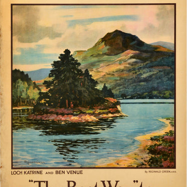 Scotland By LMS The Trossachs Loch Katrine Ben Venue