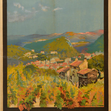 Chatel Guyon Vineyard PLM Railway Julien Lacaze