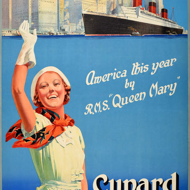 Cunard White Star America RMS Queen Mary