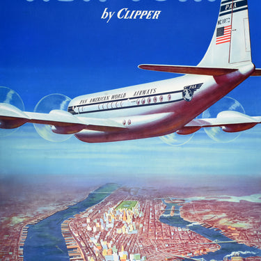 New York By Clipper PanAm Manhattan