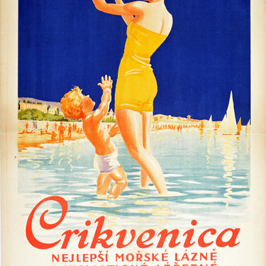 Crikvenica Yugoslavia Spa Resort Croatia