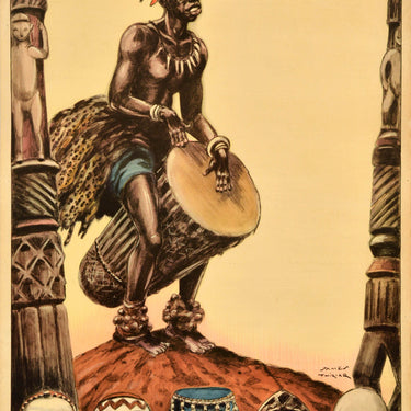 Tribesman Musician Africa James Thiriar