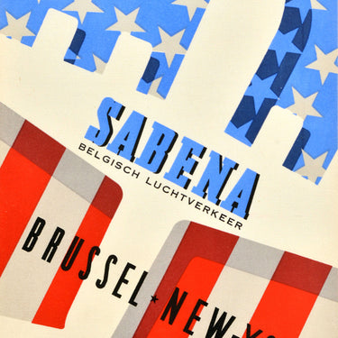 New York Sabena Belgian Airlines