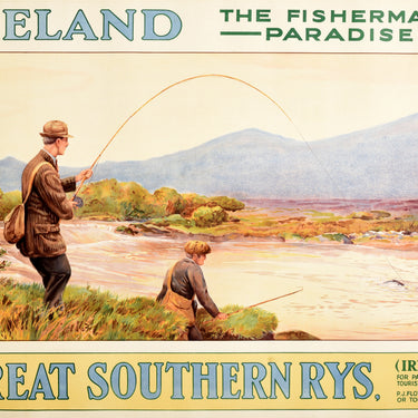 Ireland Great Southern Railway Rys Fishermans Paradise