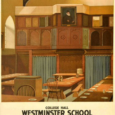 Westminster School College Hall Norman Wilkinson LMS